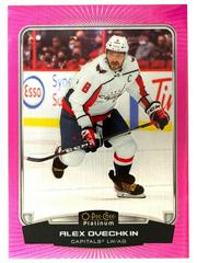 Alex Ovechkin [Matte Pink] Hockey Cards 2022 O Pee Chee Platinum Previews Prices