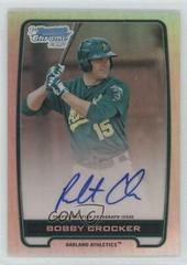 Bobby Crocker [Autograph Refractor] #BCABC Baseball Cards 2012 Bowman Chrome Prospects Prices