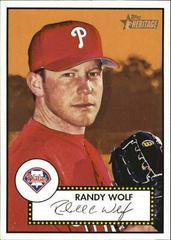 Randy Wolf #28 Baseball Cards 2001 Topps Heritage Prices