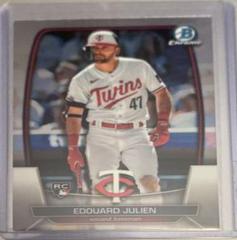Edouard Julien #1 Baseball Cards 2023 Bowman Chrome Prices