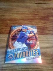 Andres Gimenez #RRY-AG Baseball Cards 2021 Bowman Chrome Rookie of the Year Favorites Prices