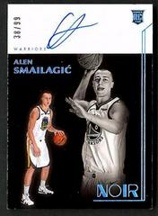 Alen Smailagic [Autograph] #388 Basketball Cards 2019 Panini Noir Prices