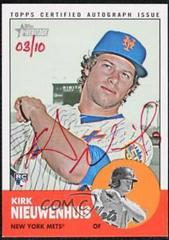 Kirk Nieuwenhuis [Red Ink] #ROAKN Baseball Cards 2012 Topps Heritage Real One Autographs Prices