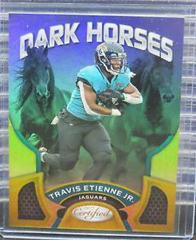 Travis Etienne Jr. [Gold] Football Cards 2022 Panini Certified Dark Horses Prices
