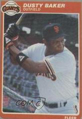Dusty Baker Baseball Cards 1985 Fleer Prices