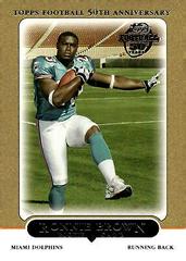Ronnie Brown [Gold] #411 Football Cards 2005 Topps Prices