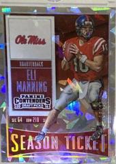 Eli Manning [Cracked Ice] #37 Football Cards 2016 Panini Contenders Draft Picks Prices