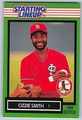 Ozzie Smith Baseball Cards 1989 Kenner Starting Lineup Prices