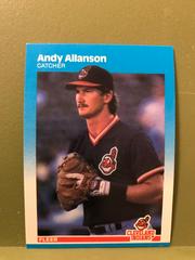 Andy Allanson #241 Baseball Cards 1987 Fleer Prices