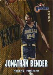 Jonathan Bender [Extra] Basketball Cards 2000 Fleer Game Time Prices