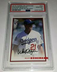 Walker Buehler Baseball Cards 2018 Topps on Demand Rookie Year in Review Prices