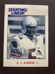 E.J. Junior Football Cards 1988 Kenner Starting Lineup Prices