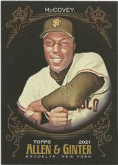 Willie McCovey [Mini Black] #2 Baseball Cards 2021 Topps Allen & Ginter X Prices
