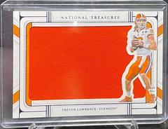 Trevor Lawrence [Blue] Football Cards 2022 Panini National Treasures Collegiate Silhouettes Prices