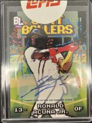 Ronald Acuna Jr. [Autograph] #8B-7 Baseball Cards 2023 Topps Big League 8 Bit Ballers Prices