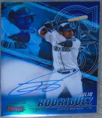 Julio Rodriguez [Blue Refractor] Baseball Cards 2021 Bowman’s Best of 2021 Autographs Prices
