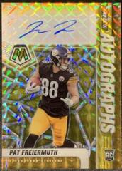 Pat Freiermuth [Gold] #RA-32 Football Cards 2021 Panini Mosaic Rookie Autographs Prices
