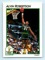 Alvin Robertson #23 Basketball Cards 1991 Hoops McDonalds Prices