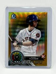 Kyle Tucker [Gold Refractor] #BTP-17 Baseball Cards 2018 Bowman Scouts' Top 100 Prices