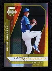 Frank Mozzicato [Prime Numbers Gold] Baseball Cards 2021 Panini Elite Extra Edition Prices