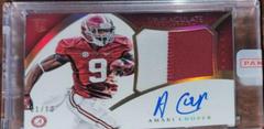 Amari Cooper [Autograph Patch Gold] #163 Football Cards 2015 Panini Immaculate Prices