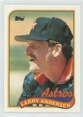 Larry Andersen #24 Baseball Cards 1989 Topps Tiffany Prices