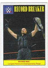 Big Boss Man Wrestling Cards 2016 Topps WWE Heritage Record Breakers Prices