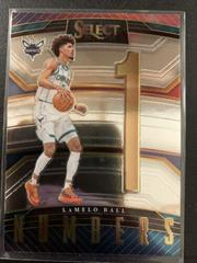 LaMelo Ball #7 Basketball Cards 2022 Panini Select Numbers Prices