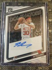 Seth Curry #DS-SCY Basketball Cards 2022 Panini Donruss Optic Dominators Signatures Prices
