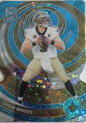 Drew Brees [Blue Neon Die-Cut] #107 Football Cards 2023 Panini Spectra Prices