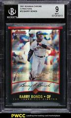 Barry Bonds [Xfractor] #72 Baseball Cards 2001 Bowman Chrome Prices