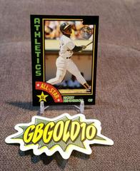 Rickey Henderson [Black] Baseball Cards 2019 Topps 1984 Baseball All Stars Prices