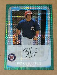 Bryce Harper [Green Xfractor] Baseball Cards 2011 Bowman Chrome Prospects Prices