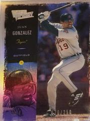 Juan Gonzalez [Parallel 250] #32 Baseball Cards 2000 Ultimate Victory Prices