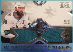 Brent Burns Hockey Cards 2021 SPx Jersey Prices
