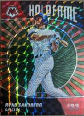Ryne Sandberg [Green] #HF-2 Baseball Cards 2022 Panini Mosaic Holofame Prices