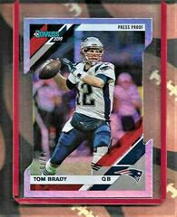 Tom Brady [Silver Die Cut Press Proof] Football Cards 2019 Donruss Prices
