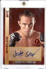 Jake Shields [Red] Ufc Cards 2011 Topps UFC Title Shot Autographs Prices