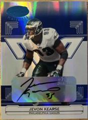 Jevon Kearse [Mirror Blue Autograph] Football Cards 2006 Leaf Certified Materials Prices