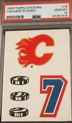 Calgary Flames #18 Hockey Cards 1985 Topps Stickers Prices