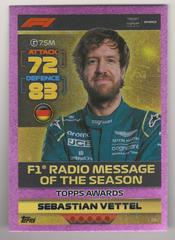 Sebastian Vettel #284 Racing Cards 2022 Topps Turbo Attax Formula 1 Prices