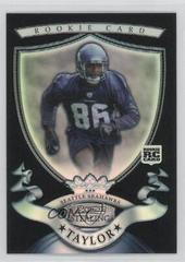Courtney Taylor [Black Refractor] Football Cards 2007 Bowman Sterling Prices