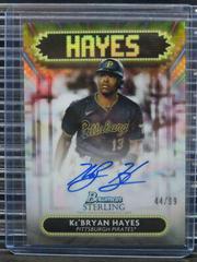 Ke'Bryan Hayes Baseball Cards 2022 Bowman Sterling Signage Autographs Prices