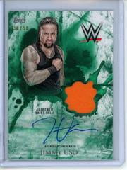 Jimmy Uso [Green] Wrestling Cards 2018 Topps WWE Undisputed Autograph Relic Prices