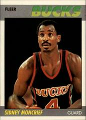 Sidney Moncrief Basketball Cards 1987 Fleer Prices