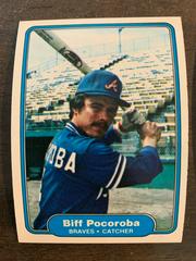 Biff Pocoroba #446 Baseball Cards 1982 Fleer Prices