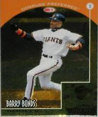 Barry Bonds #19 Baseball Cards 1998 Donruss Preferred Prices