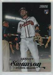 Dansby Swanson [Refractor] #SCC-50 Baseball Cards 2017 Stadium Club Chrome Prices