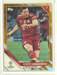 Robert Lewandowski Soccer Cards 2021 Topps UEFA Champions League Prices