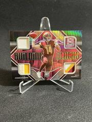 Sam Howell [Neon Pink] #BBL-SHO Football Cards 2022 Panini Spectra Building Blocks Prices